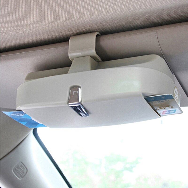 Auto Universele Zonnebril Houder Accessoires Bril Case Houder Multifunctionele Lenzenvloeistof Case Box Houder Voor Bril