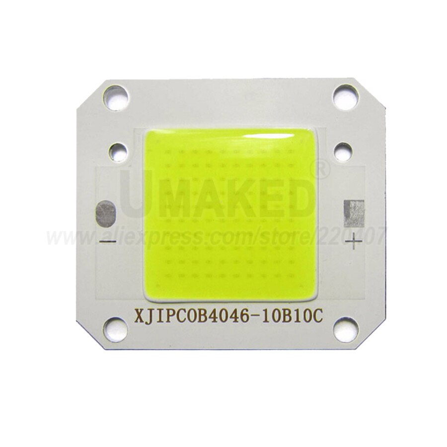 10 kpl/erä suuritehoiset led chip cob valot  dc12v dc32v valohelmiä valkoinen lämmin valkoinen kylmä valkoinen täysi spektri 3000k-30000k