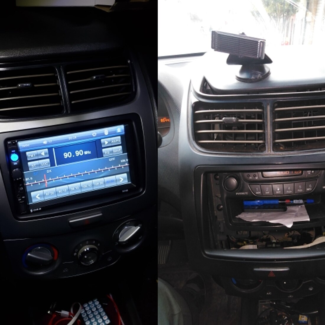 Auto Radio Blenden DVD Stereo-Tafel Faszie Bindestrich montieren Bausätze umrüsten Installation trimmen Rahmen Lünette für Chevrolet Segel