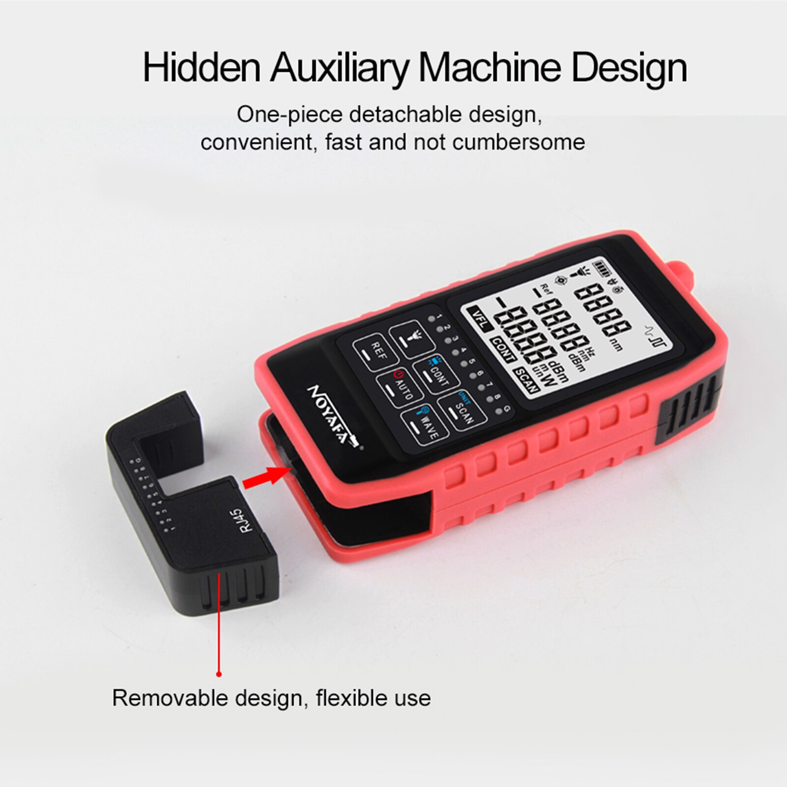 Multifunction MINI Optical Power Meter OPM Visual Fault Locator Network Cable Test Optical Fiber Tester Optical Power Meter