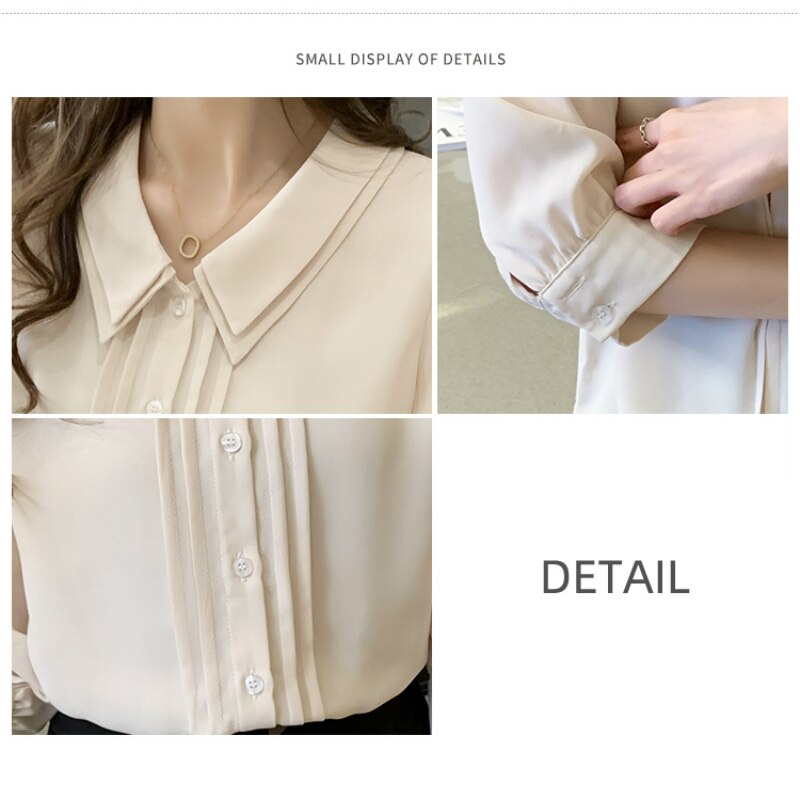 Blusa De gasa De manga corta para verano, camisa De para Mujer, D328,