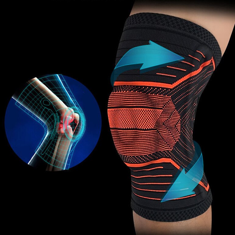Elastic Knee Support Bracket Kneecap Adjustable Patella Knee Pad Basketball Safety Shoulder Strap Protective Tape joelheira