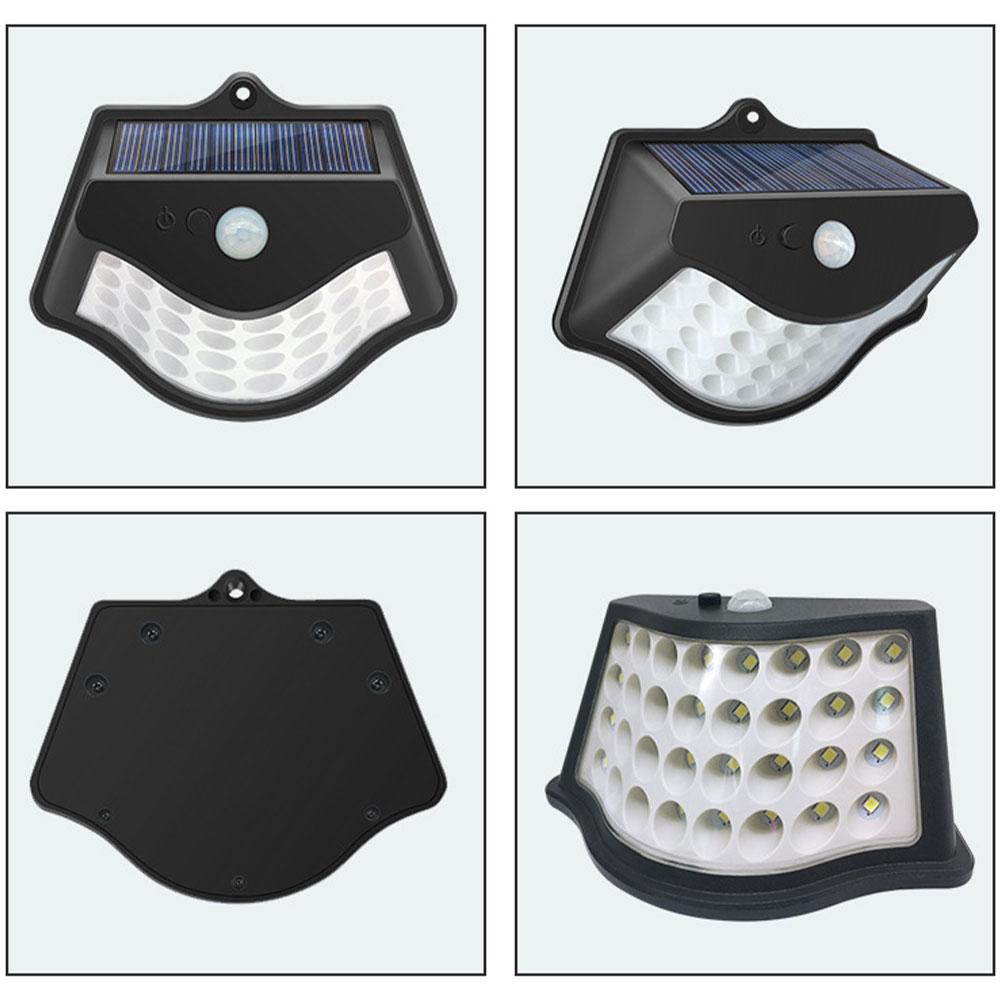 LED Street lamp 32 LEDS Outdoor Solar LED Straat Licht lamp met motion sensor lichten plaza Tuin Hek Emergency verlichting