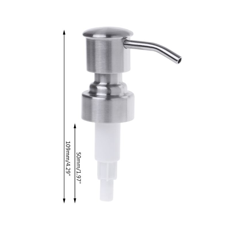 Dispenser för flytande tvål presshuvud lotion pump flaska munstycke dispenser utbyte burk tub mar -18