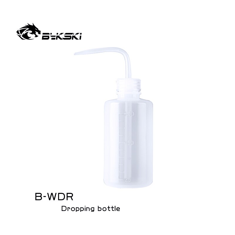 Bykski B-WDR 250ML bouteille d'égouttement ajouter bouteille d'eau encre amincissante outils spéciaux pour liquide de refroidissement pour le refroidissement par eau du PC