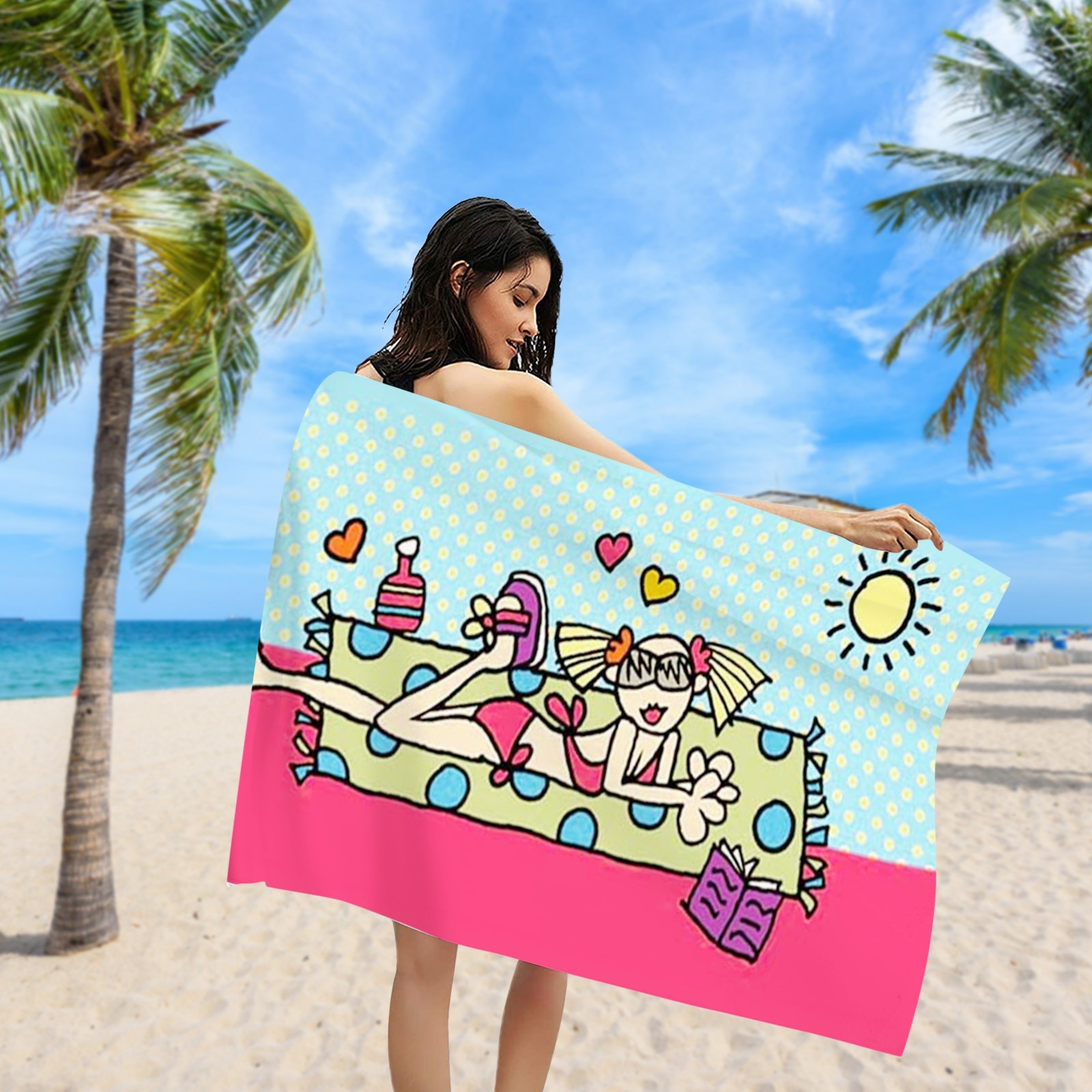 Strandlaken Oversized Quicky Droog Microfiber Badhanddoeken Strand Grote Zwembad Handdoek Kussen Non-stick Zacht Zand Strand handdoek D21