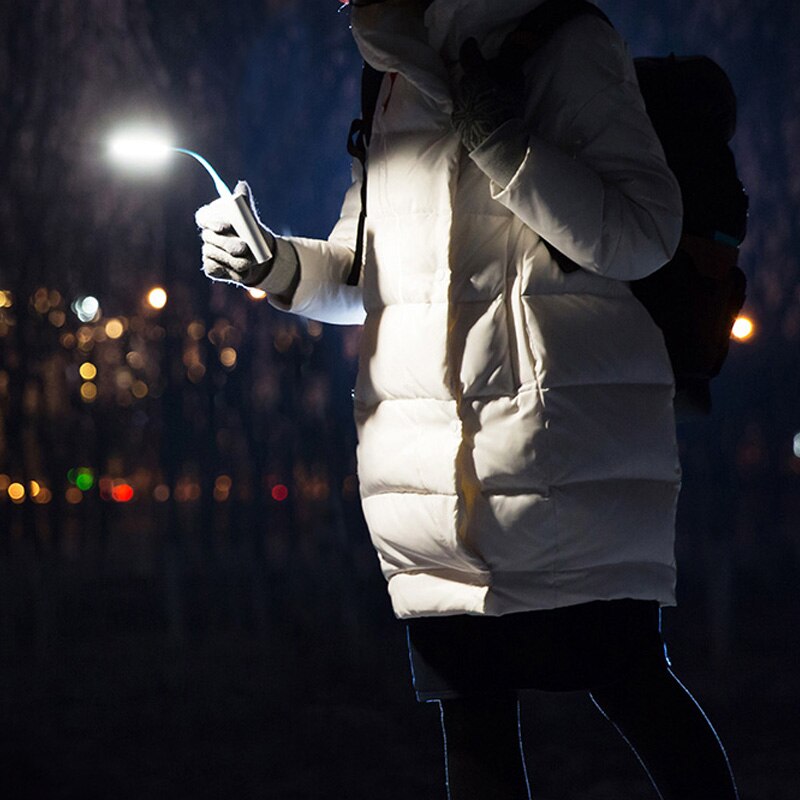 Original Xiaomi Mijia USB LED Light For Power Bank Computer Protable Mi Shining Led With Switch Button 5 level brightness Adjust