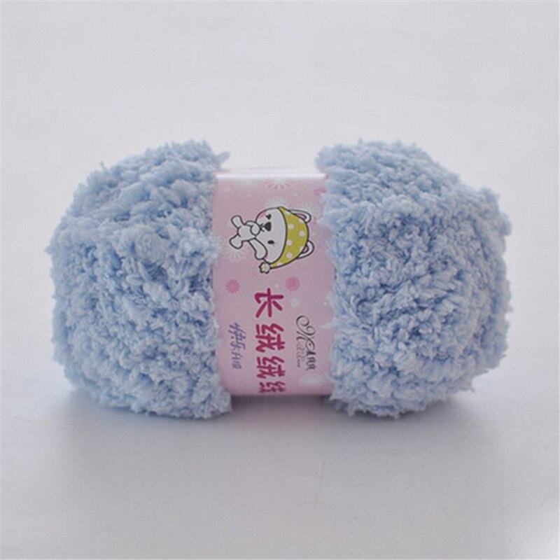 Soft Smooth Baby Wool Yarn Knitting Velvet Yarn Thick Fiber Cotton Crochet Yarn Hand Knitting Cashmere Yarn Thread: 671928
