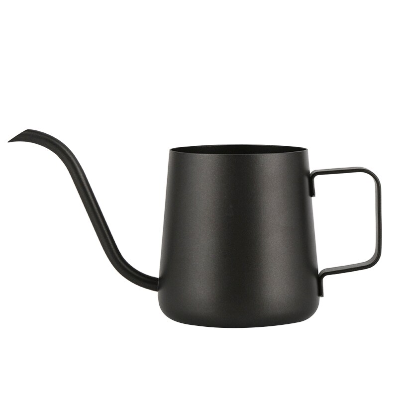 Handstansgryta kaffekannor droppar svanhalspip lång munkaffekanna tekanna 634e