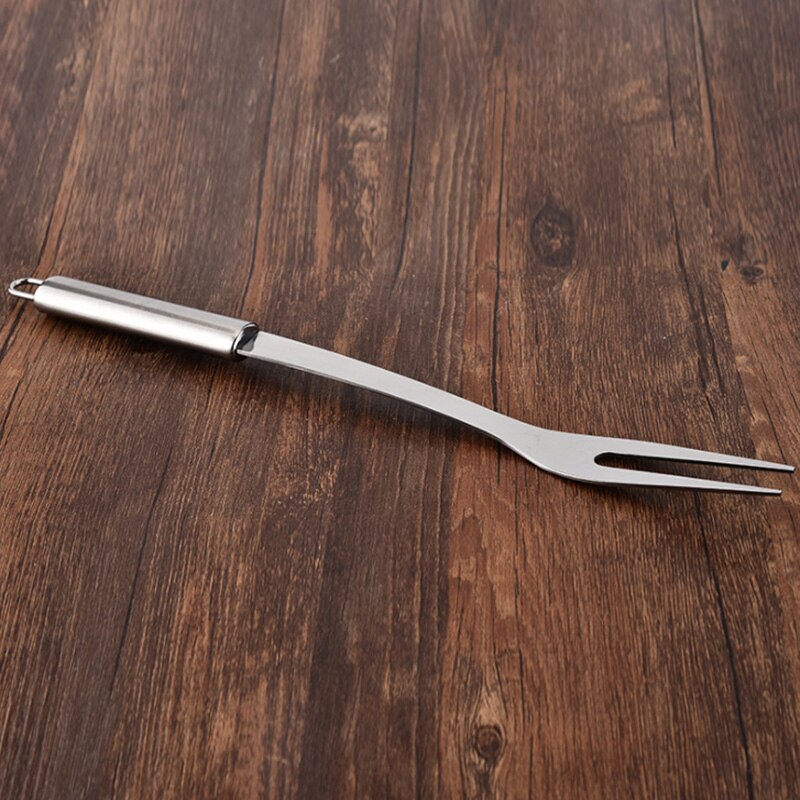 Stainless steel BBQ fork meat food fork BBQ accessories outdoor barbecue appliances