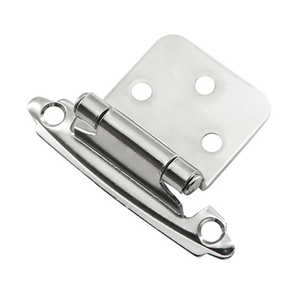 20 stücke Schrank Scharniere überlagern Selbst Schließen Gesicht montieren Schrank Tür Scharnier Hydraulische Puffer Frühling Scharnier Möbel Hardware-: Ursprünglich Titel