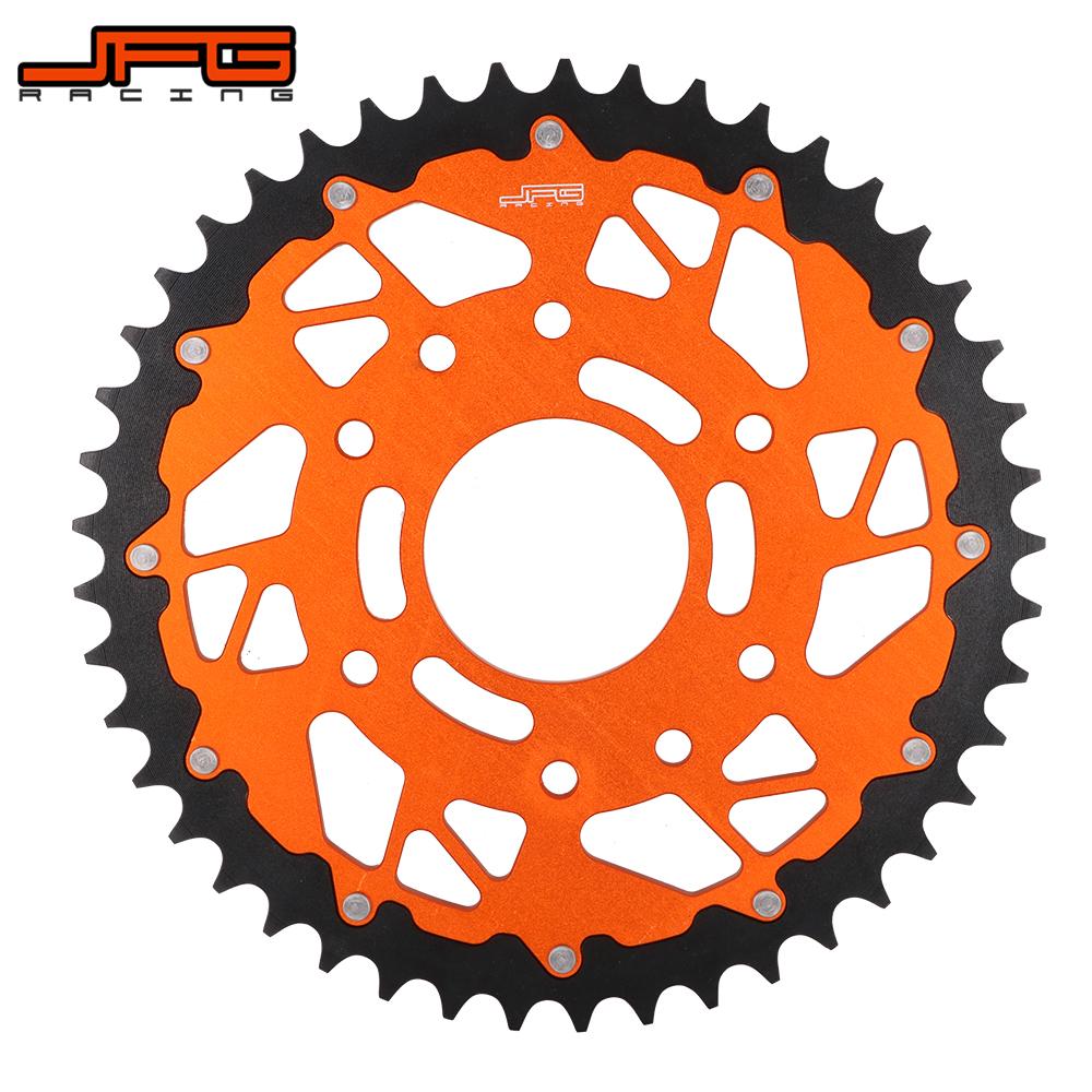 Motorcycle CNC 45T Rear Chain Sprocket For KTM 125 390 Duke ABS 125 RC ABS 125 RC 390 RC