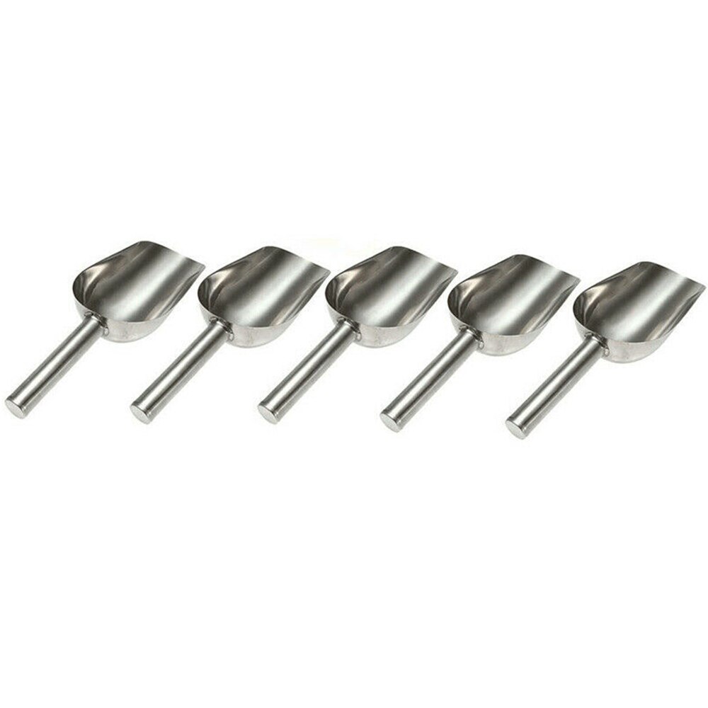 Stainless Steel Buffets Tongs Ice Scoop Set BBQ Ice Sugar Scoops Buffet Ice Tongs BBQ Party Kitchen Cooking Tools: Yellow