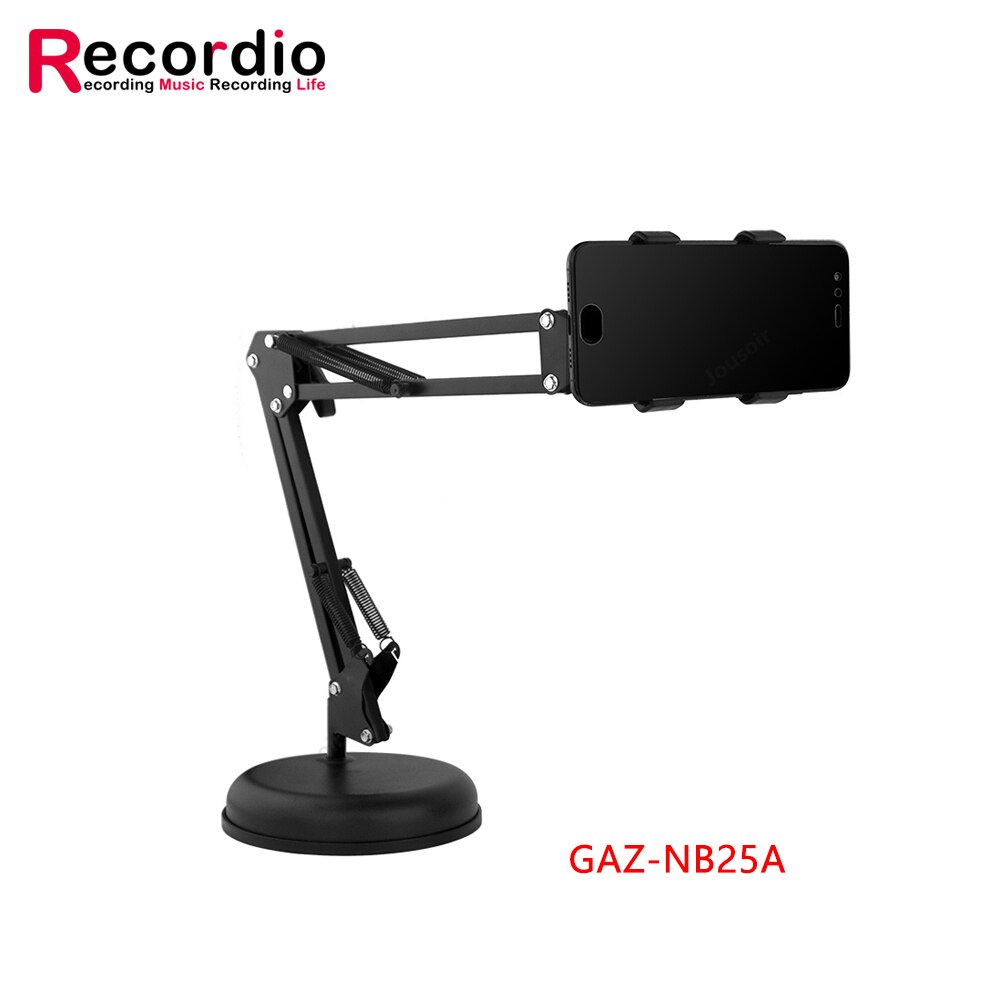 GAZ-NB25A adjustable Telescopic Stand Wall Mount Removable Mobile Phone table Bracket: GAZ-NB25A