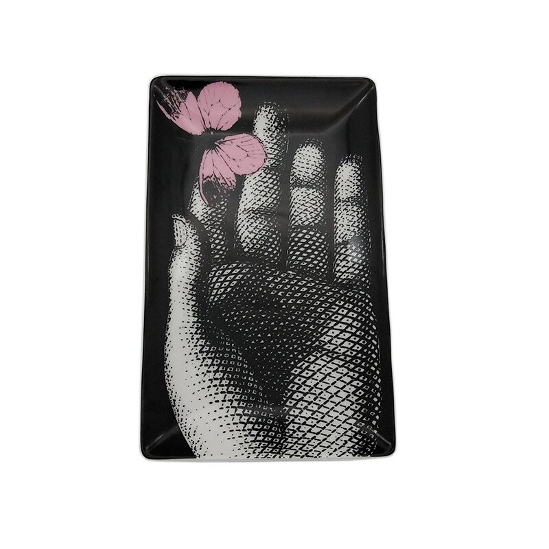 Rectangle Human Face Plates: B