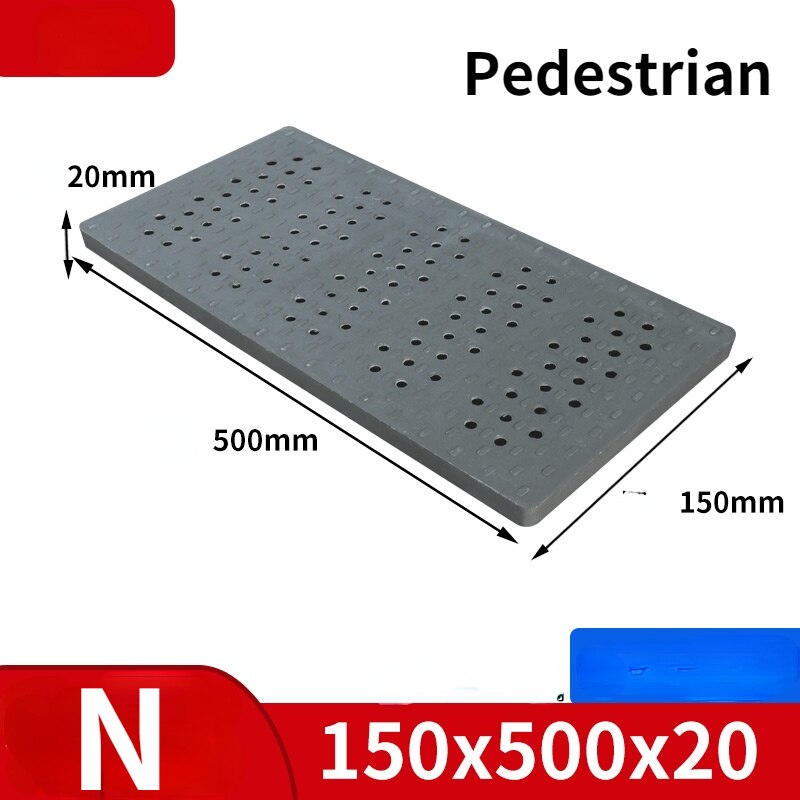 Water drain grate For Resin rectangular drain cover Kitchen sink manhole cover: N