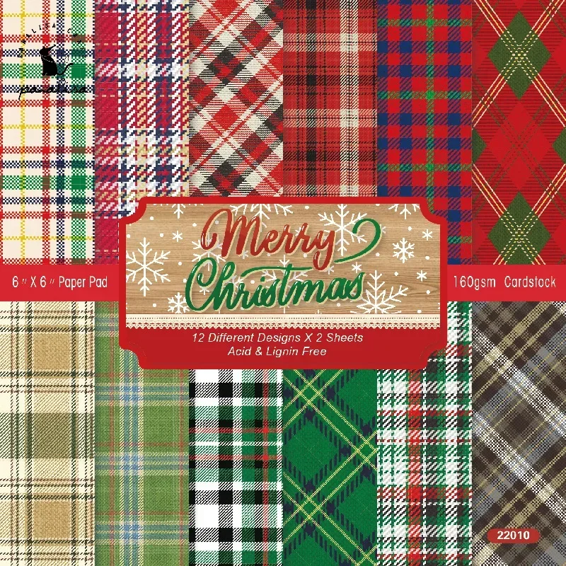 Bastel papier Weihnachten DIY Scrap booking Material Papier karte machen Hintergrund papier einseitiges Muster