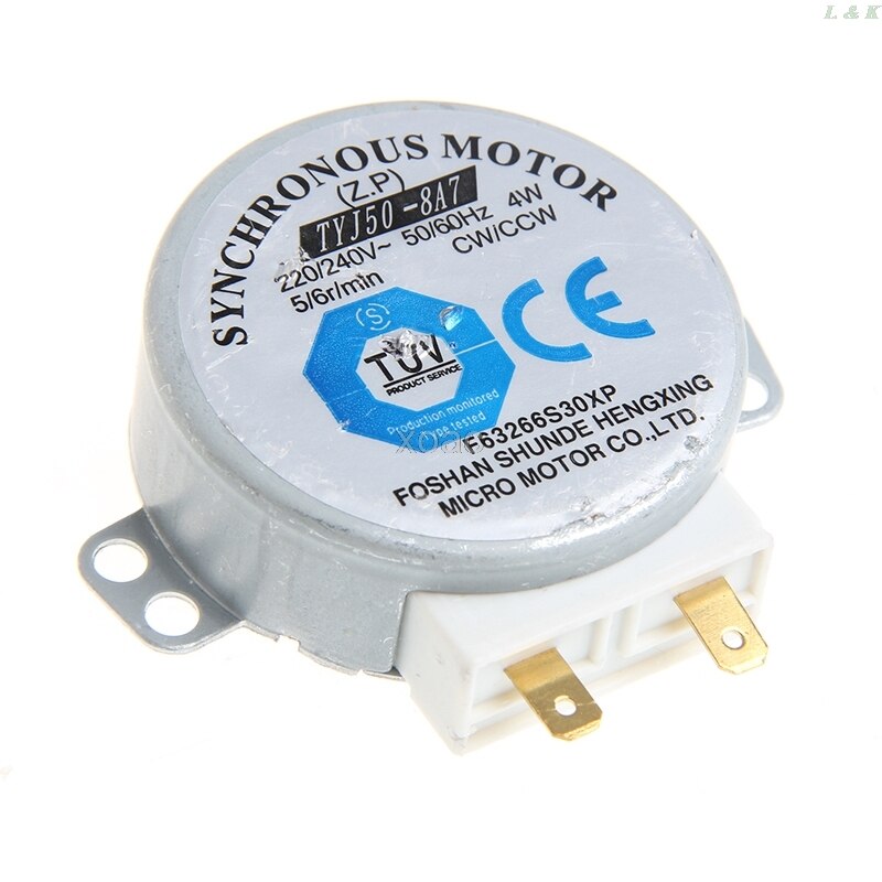 Ac 220-240V 4W 6Rpm 48Mm Synchrone Motor Voor Air Blower 50/60Hz TYJ50-8A7 Lade M08