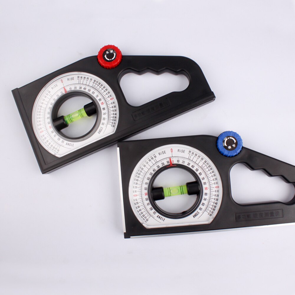 Multifunctional Slope Protractor Angle Measurement Measuring Instrument Inclinometer Carpenter Tools Square for Angles