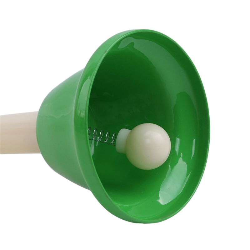 8-Noten-Handglocken-einstellen, bunte Handglocken, Musikglocken, Schlaginstrument