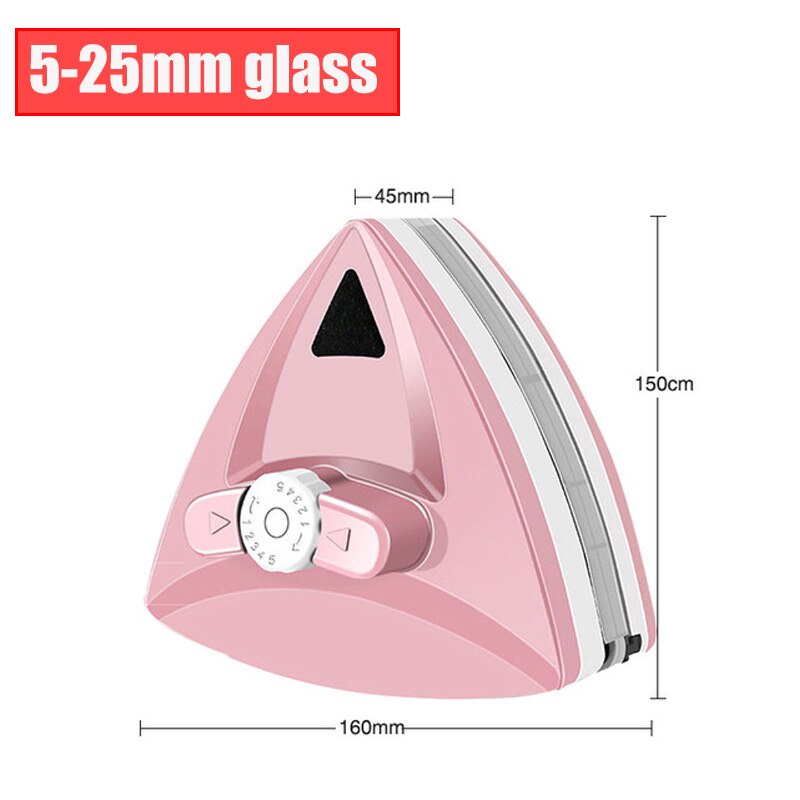 Double Side Magnetische Glas Ruitenwisser Voor Windows Buiten 5-30Mm Verstelbare Glas Borstel Cleaner Household Cleaning Tools