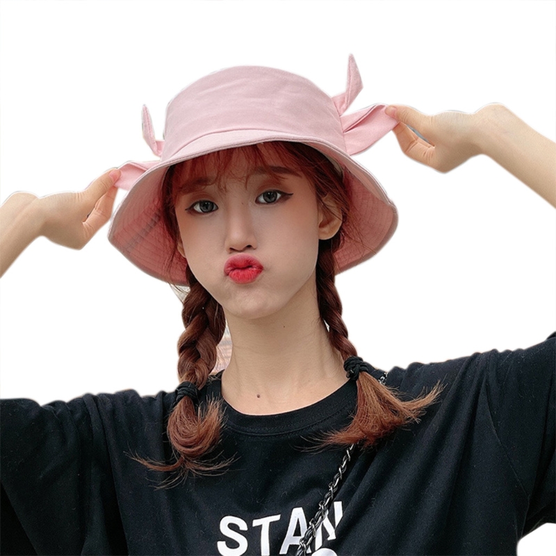 Falari Unisex Cappello A Secchiello In Cotone - Bucket Hat Per Uomo, Donna E Bambino