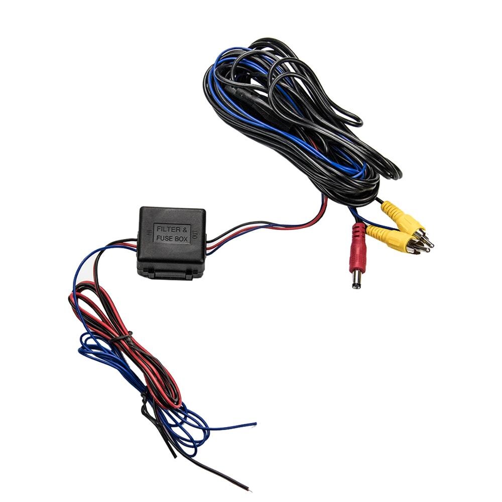 Current interference filter + 12V for reversing camera with clocked current (pulse width modulation)