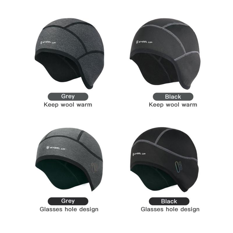 Winter Mountaineering Headgear Windproof Warm Breathable Hood For Skiing Riding Headgear Polar Fleece Hood With Glasses Hole