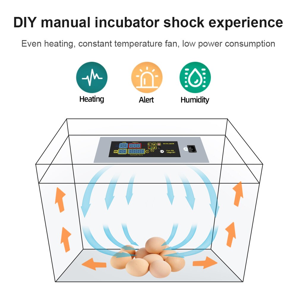 Controlador de incubadora de huevos de HTMC-5, sistema de calefacción, Motor de ventilador, accesorio de HTMC-7, DIY