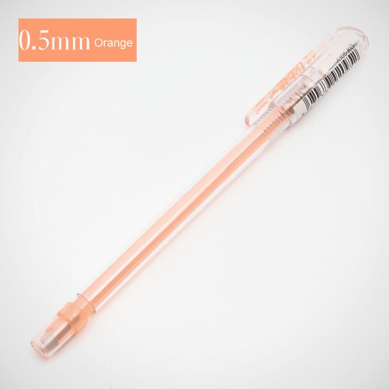 PENTEL A105 Mechanical Pencils Transparent Holder 0.5mm Writing Drawing Pencils Japanese Stationery: Orange