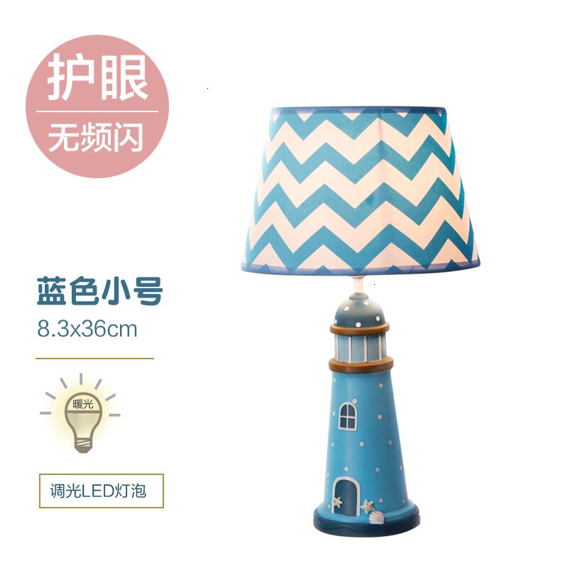 Remote Control Desk Lamp Cheap Bedroom Bedside Lamp Children Room Table Light Originality Blue Lampara Escritorio Abajur