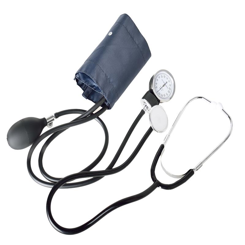 Aneroid Bloeddrukmeter En Stethoscoop Kit Smart Gezondheid Thuis Handleiding Bloeddruk Manchet Manchet Gauge