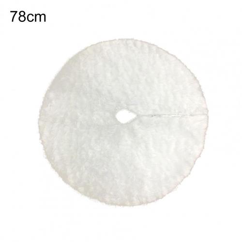 Tree Skirt Soft Comfortable Tree Mat Non Woven Fabric Tree Carpet Christmas Exquisite Visual Effect Tree Skirt Base for Home: 78cm