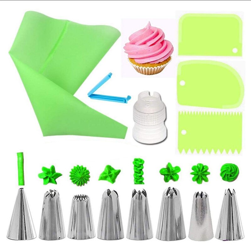 Staal, Icing Nozzle, Rvs, Kit,Cake Decorating Icing Tip,Cake Decorating Leveranties, cake, Roestvrij, Stainlesss Licing Nozzl: C