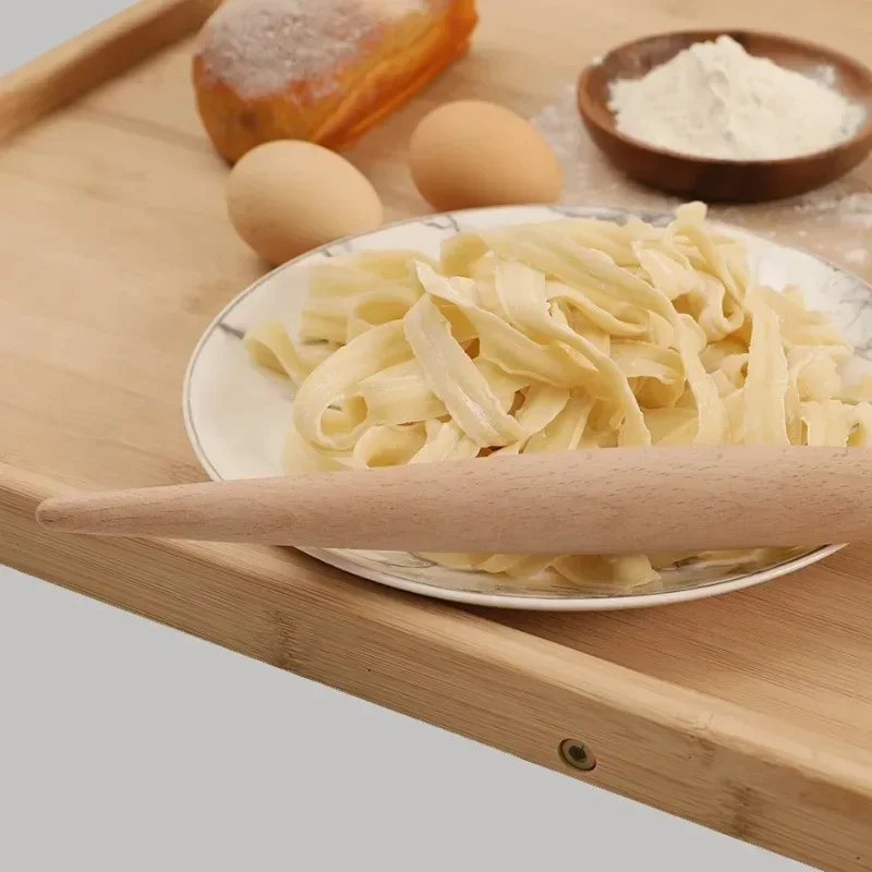 Bakverk fondant tårta deg rulle pasta klimp skin maker trä kavel dubbel spets non-stick 23 cm /28 cm matlagningsverktyg