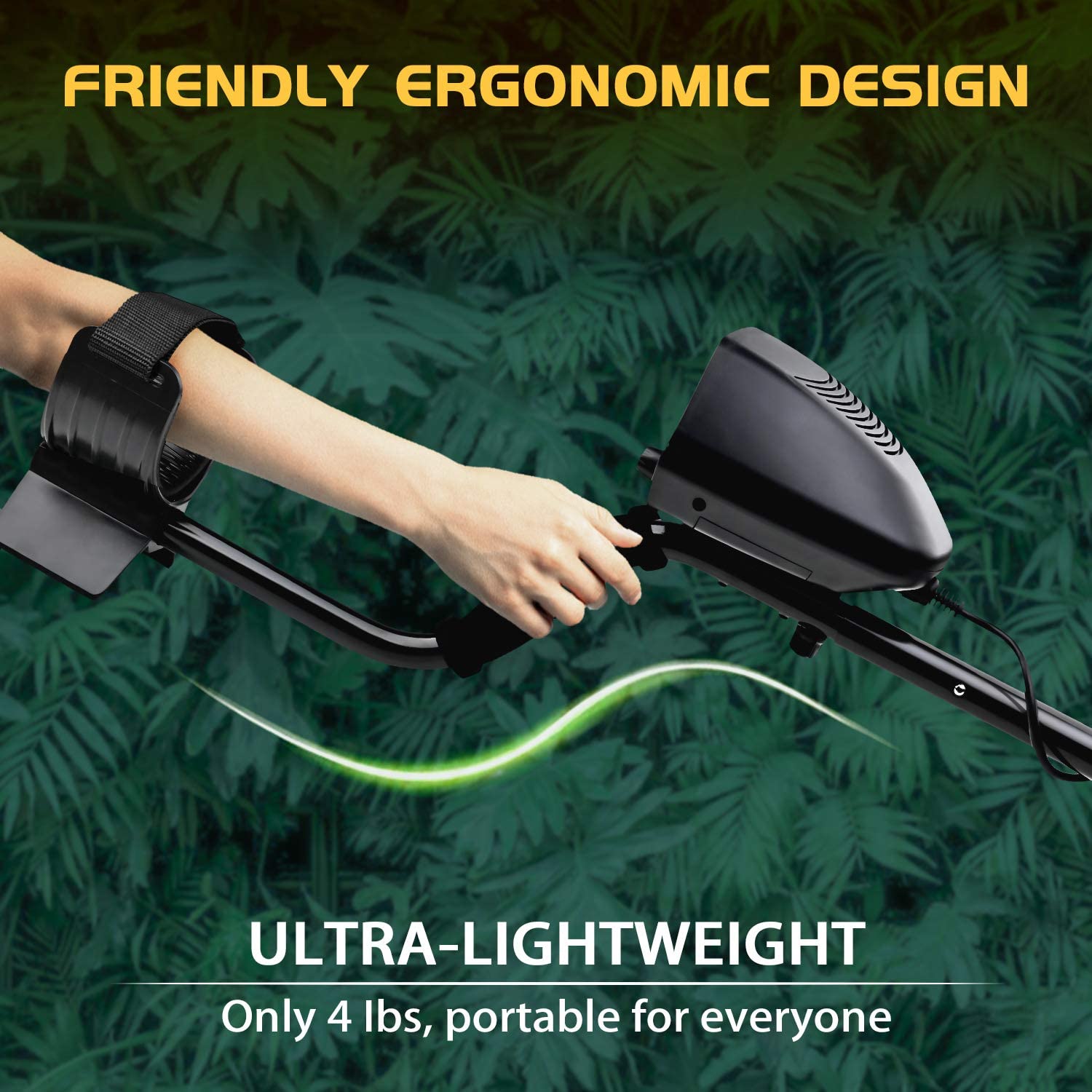 LCD Display MD3030 Metal Detector Gold Digger Treasure Hunter with Adjustable Sensitivity Waterproof Gold Finder