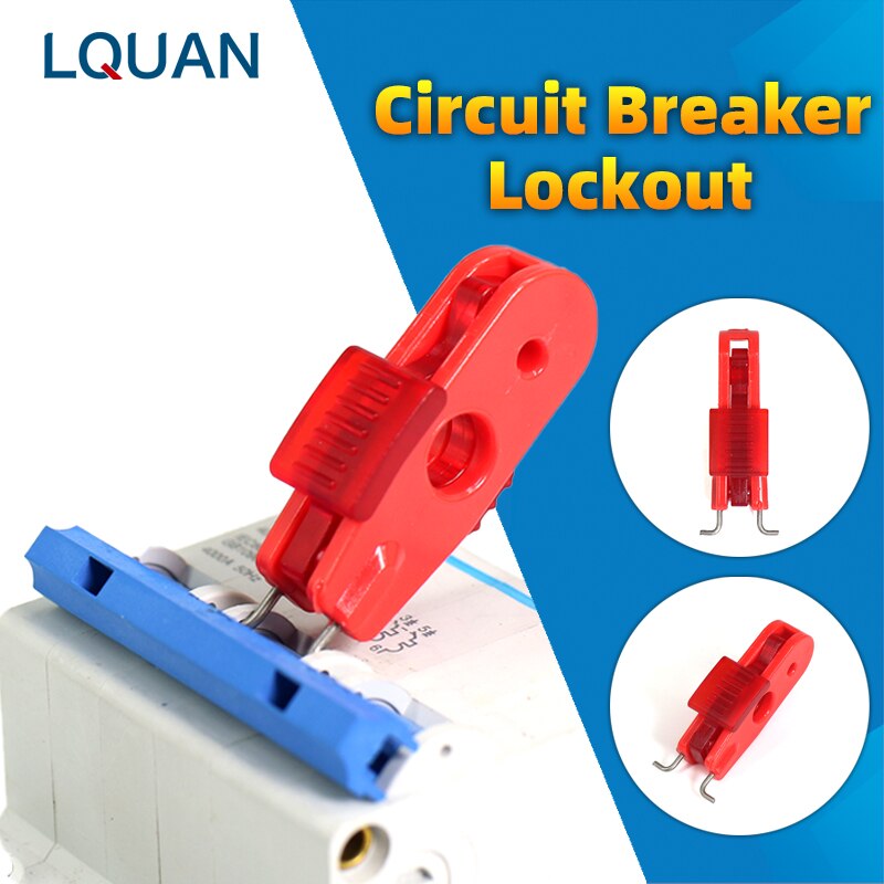 Pin Out Standaard Miniatuur Circuit Breaker Veiligheid Lockout Gegoten Geval Stroomonderbreker Lockout