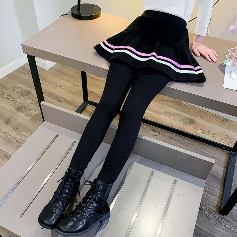 Falda de algodón para niñas, mallas de 3 a 12 años, novedad, Otoño e Invierno: spring style / 3T