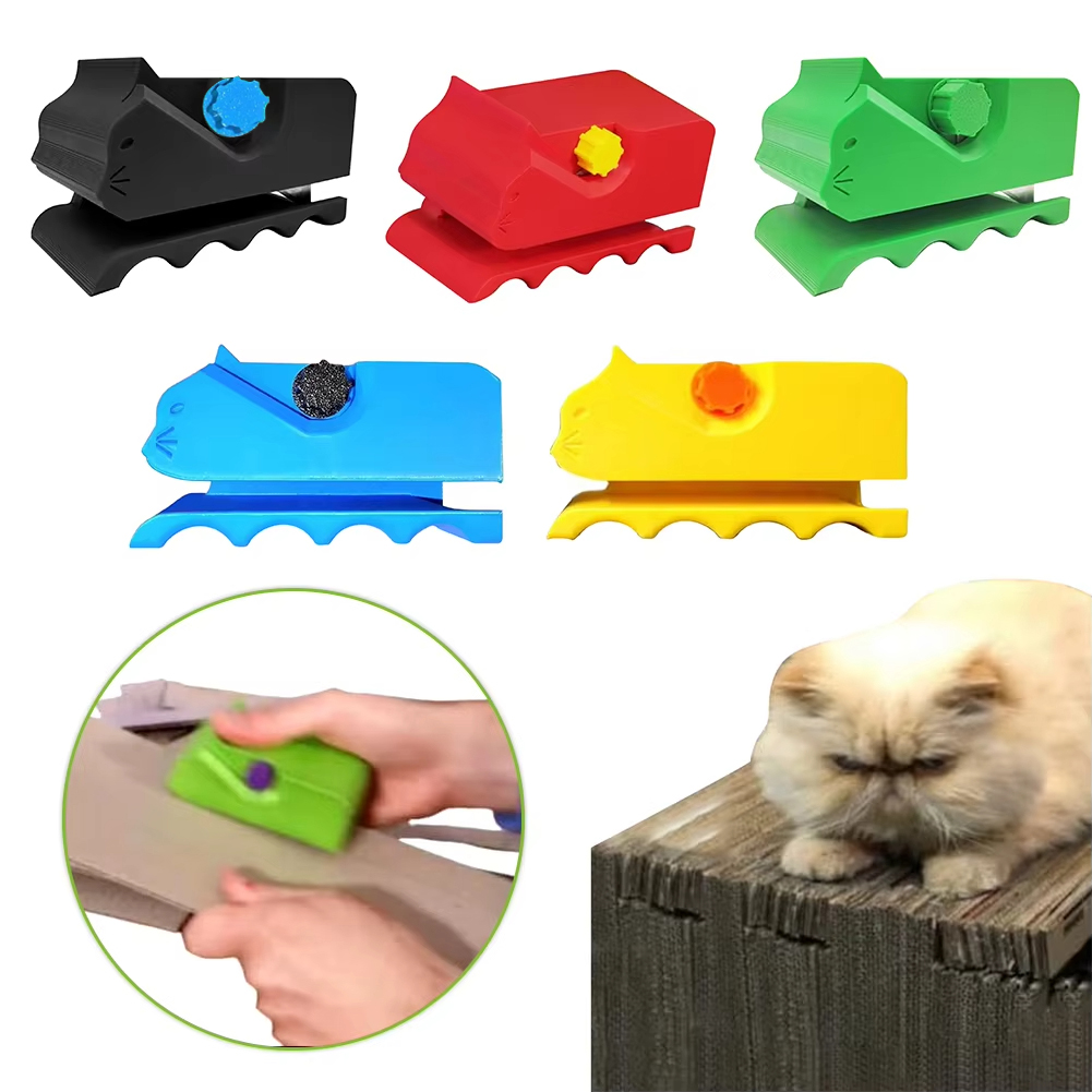 Cardboard Cutting Machine Cat Scratchers Homemade Cardboard Cutter 3D Printing Strip Stripper Plastic Handicraft DIY Home Tools