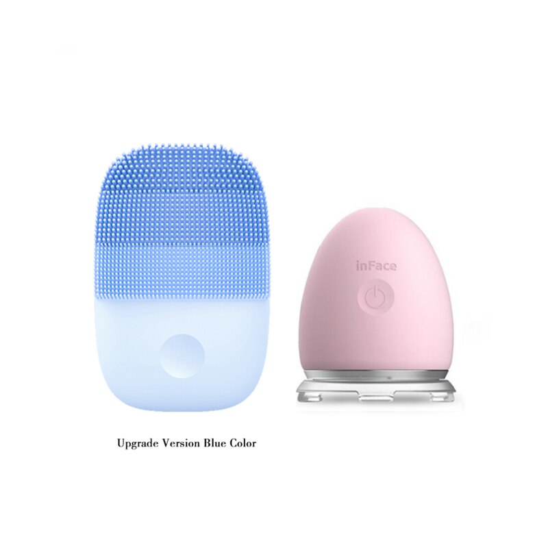 Xiaomi Inface Ultrasonic Ion Skin Cleaning Instrument And Face Facial Vibration Massage Ion Introduction Skin Tender And Shiny: XM-YP-508-B-P