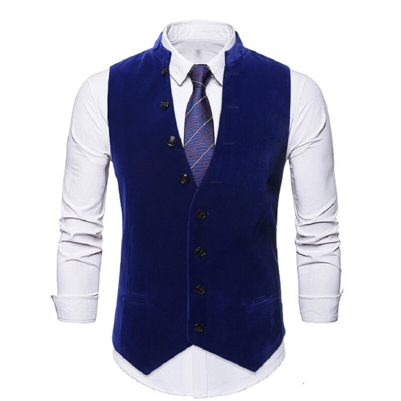 Vest Voor Mannen Bruiloft Vest Mannen Heren Vesten Gentleman Sociale Heren Vest Party Gilet Vierkante