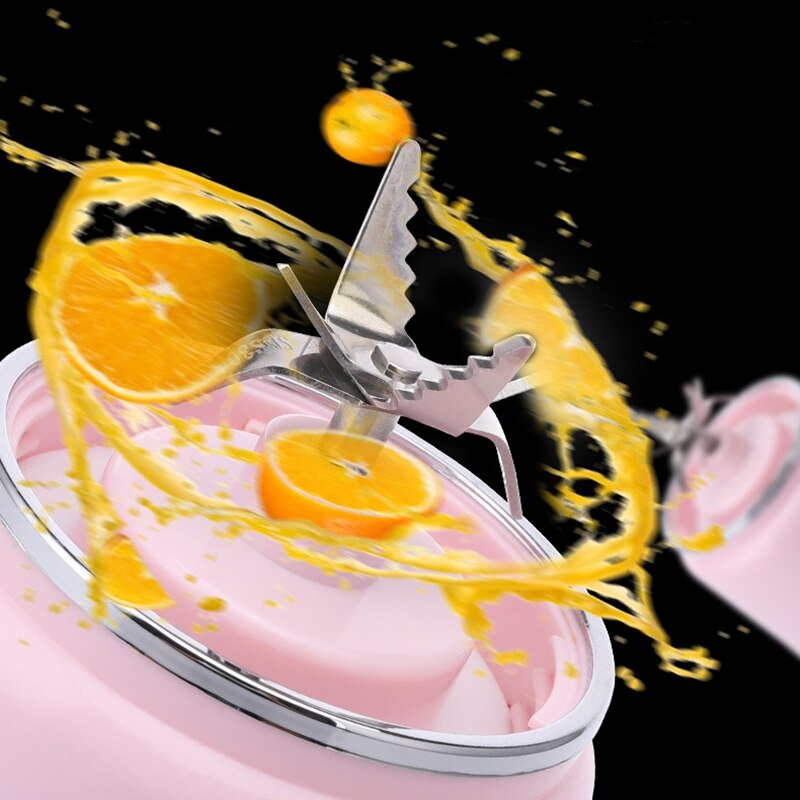 Top Portable Blender, Usb Rechargeable Travel Blender, Personal Blender For Shakes And Smoothies, Fast Blending, Detachable