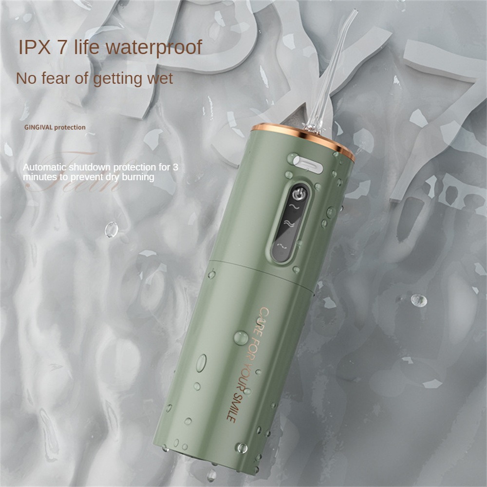 Xiaomi Munddusche Tragbare IPX7 Wasserdichte Wiederaufladbare Dental Wasser Flosser 3 Modi Zahnreiniger 280 ML Dental Wasser Jet