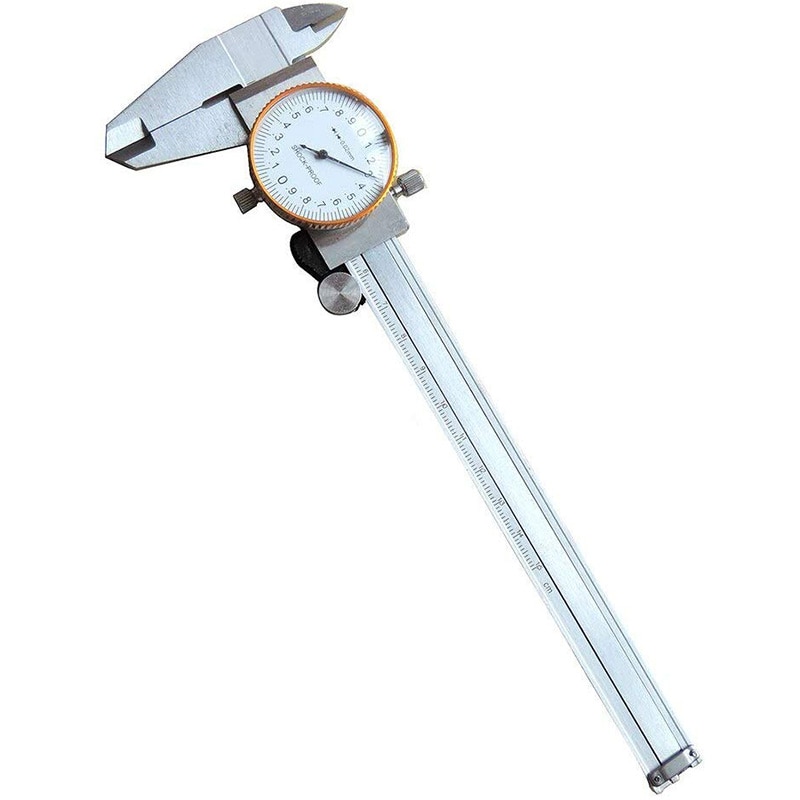 0-150mm Calipers High Precision Table Vernier Caliper with Watch Double-Way Shock-Proof Measuring Gauging Tools