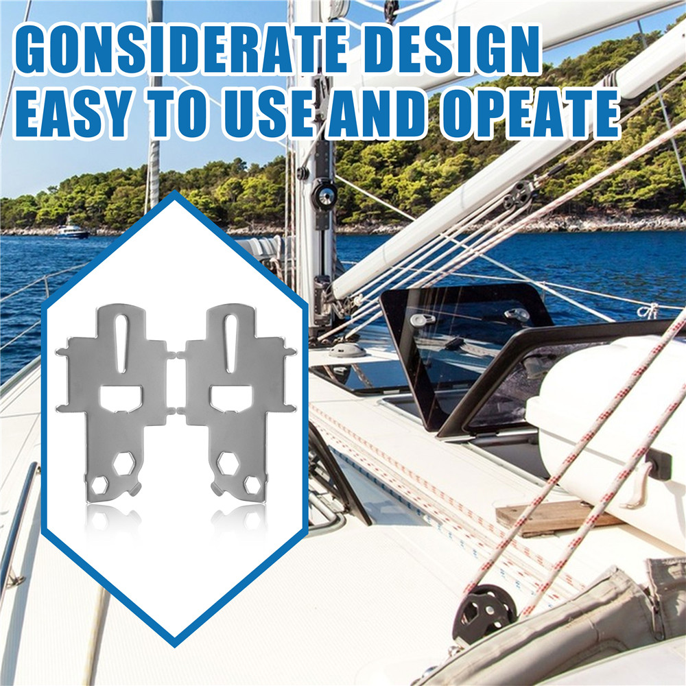 Edelstahl Marine Yacht Gas Wassertank Deck füller Ersatz schlüssel Boot Deck platte Schlüssel werkzeug für Gas Kraftstoff Wasser Abfall füll armatur