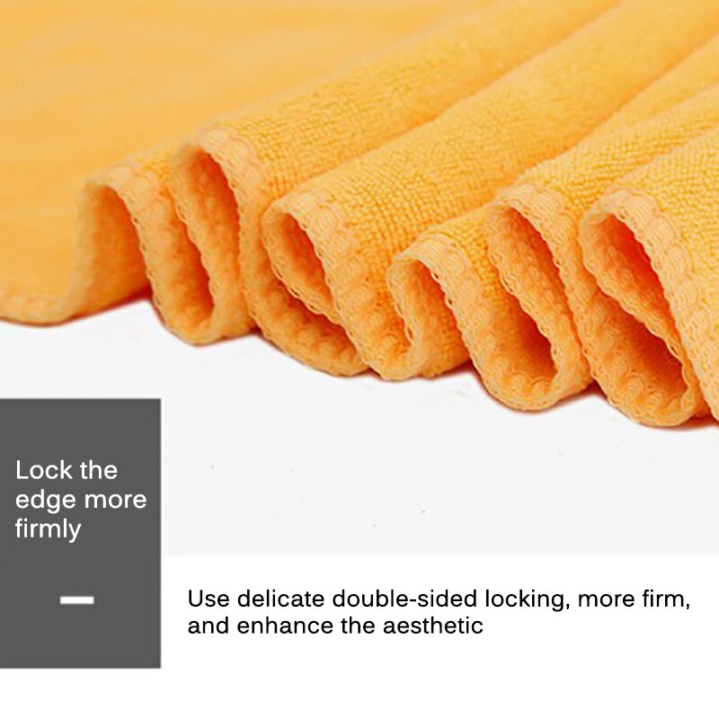 Tioodre 10 stk grønn multifunksjonell mikrofiber bilvask håndkle myk rengjøring bil bilpleie rengjøring kluter vaske håndkle duster