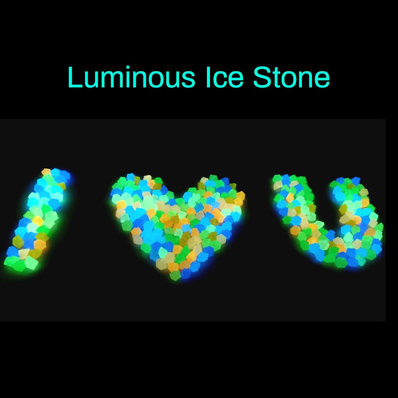 Lichtgevende Steen 100Pc Fluorescerende Stenen Bad Decoratie