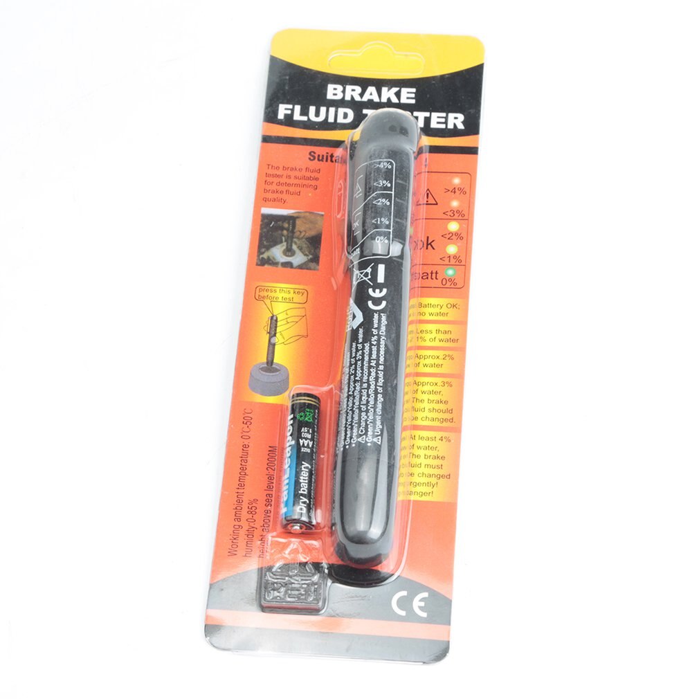 Brake Fluid Tester Pen Mini Indicator For Car Repairs Tools Vehicle Auto Automotive Diagnostic Tool Replacement Instrument