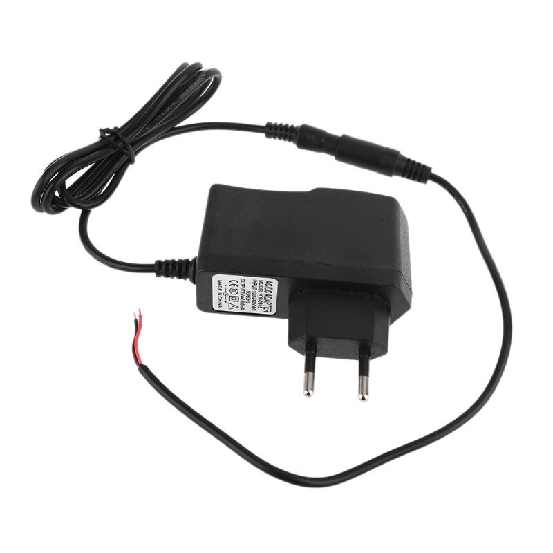 5.5 x 2.1mm ac-konverteradapter  dc 3v 1.5a strømforsyning d aa batterieliminator 746d