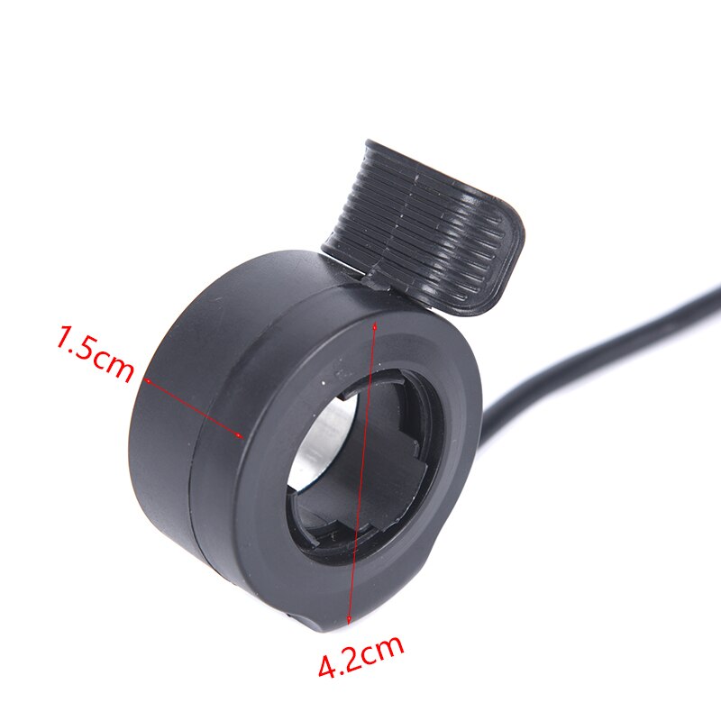 Acceleratore a pollice per bici elettrica 1 Pc, Gas Duim Vinger, Ebike dangedaal, Scooter elektrische Elektrische Fiets Deel Kit 3 impugnatura Draad